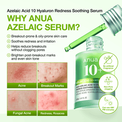 Azelaic Acid 10 Hyaluron Redness Soothing Serum