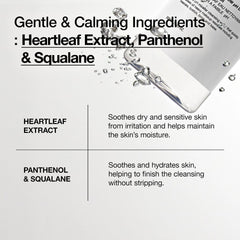 Heartleaf Low pH Deep Cleansing Water